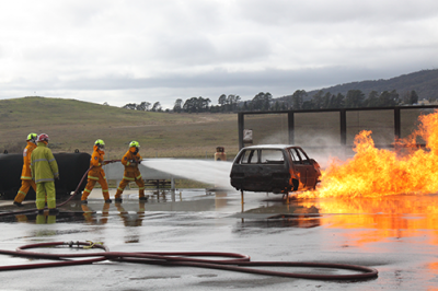 Gas prop training at hume training centre