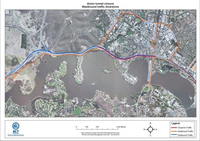 Parkes Tunnel closure